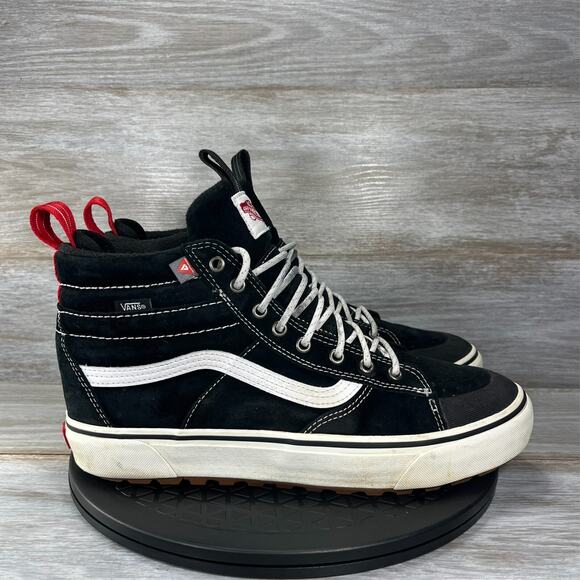 Vans Men's Sk8-Hi MTE-2 Black Suede High Top Sneaker Skater Shoes Size 11 - Picture 3 of 9